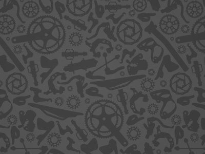 Bike parts pattern