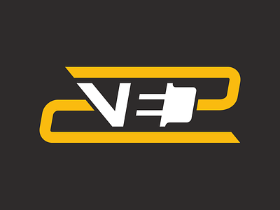 Verhoef Electric Logo branding electrical electrician logo