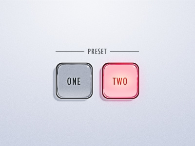 Presets one & two awesome buttons fun ui
