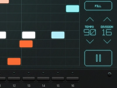 Drum Machine - Complete beats drum ipad knobs machine plugin ui