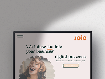 Joie Socials Homepage