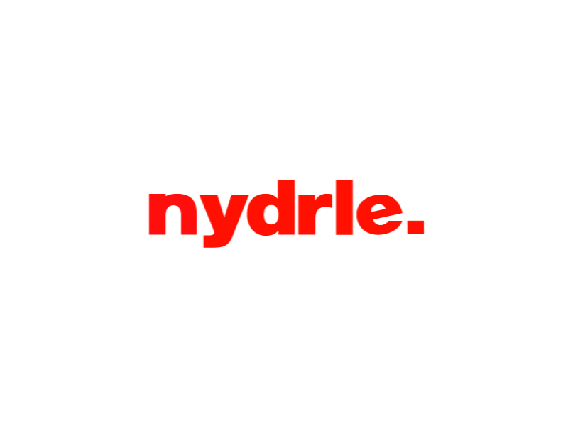 Nydrle animated logo aftereffects agency animated digital logo nydrle