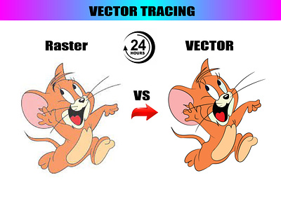 I will do vector tracing raster to vector vector logo