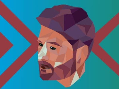 Low poly art illustrator low poly art vector