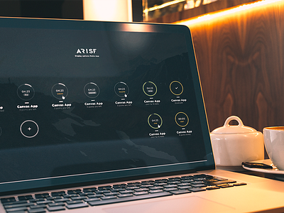 Arise Creative Agency | Motie App app ios mockup psd responsive timer ux web wireframe