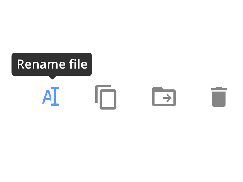 Rename File by Wessel Grift on Dribbble