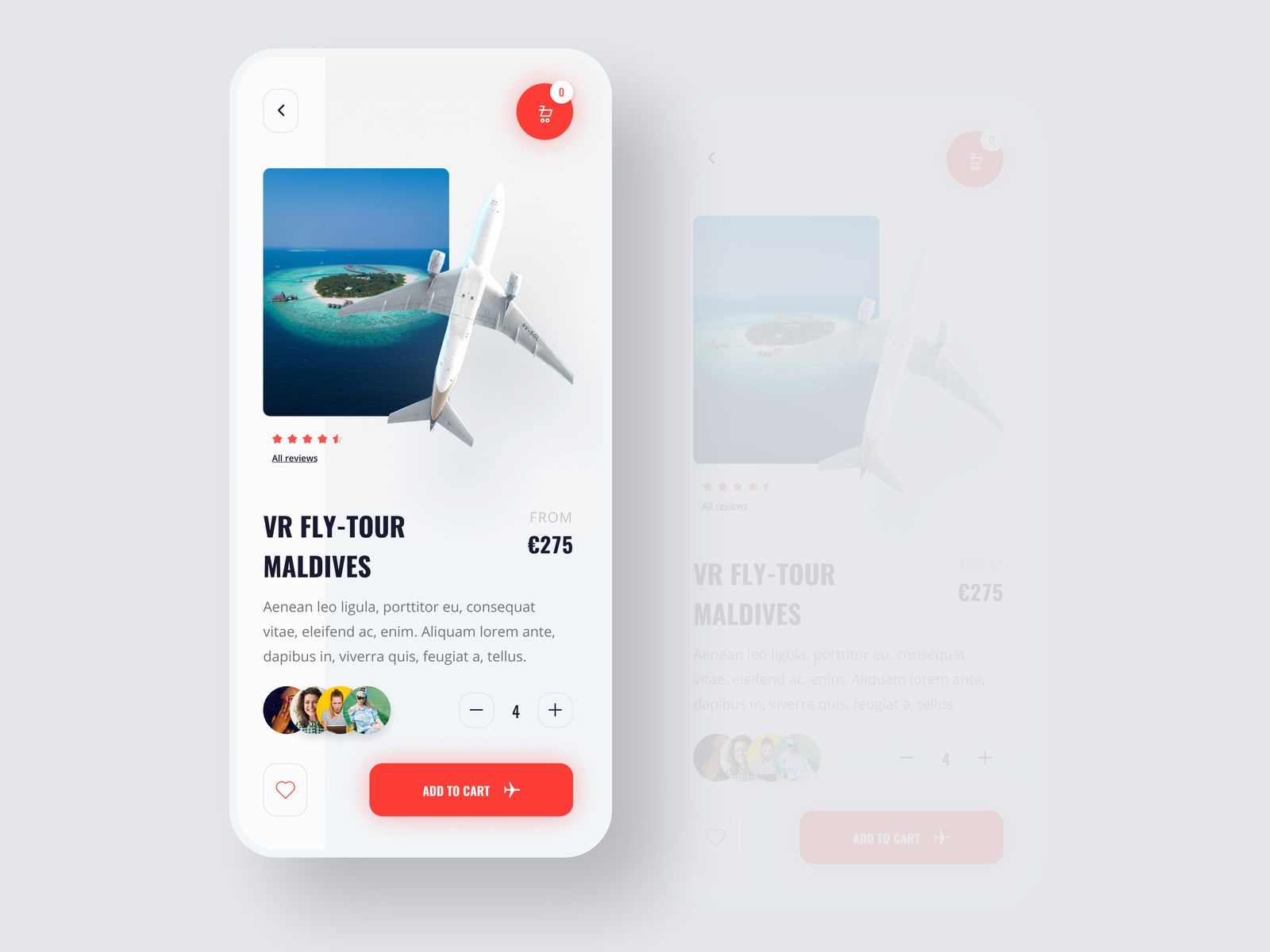 Ticket app by Patrick Kaman on Dribbble