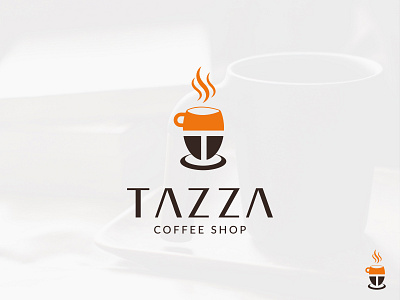 Tazza Logo Design business logo design coffee coffee cup coffeeshop creative creative logo dribbble dribbble best shot flat design icon logo sales glass 3d message letter logo logo design branding minimalist logo modern design modern logo professional professional logo ux