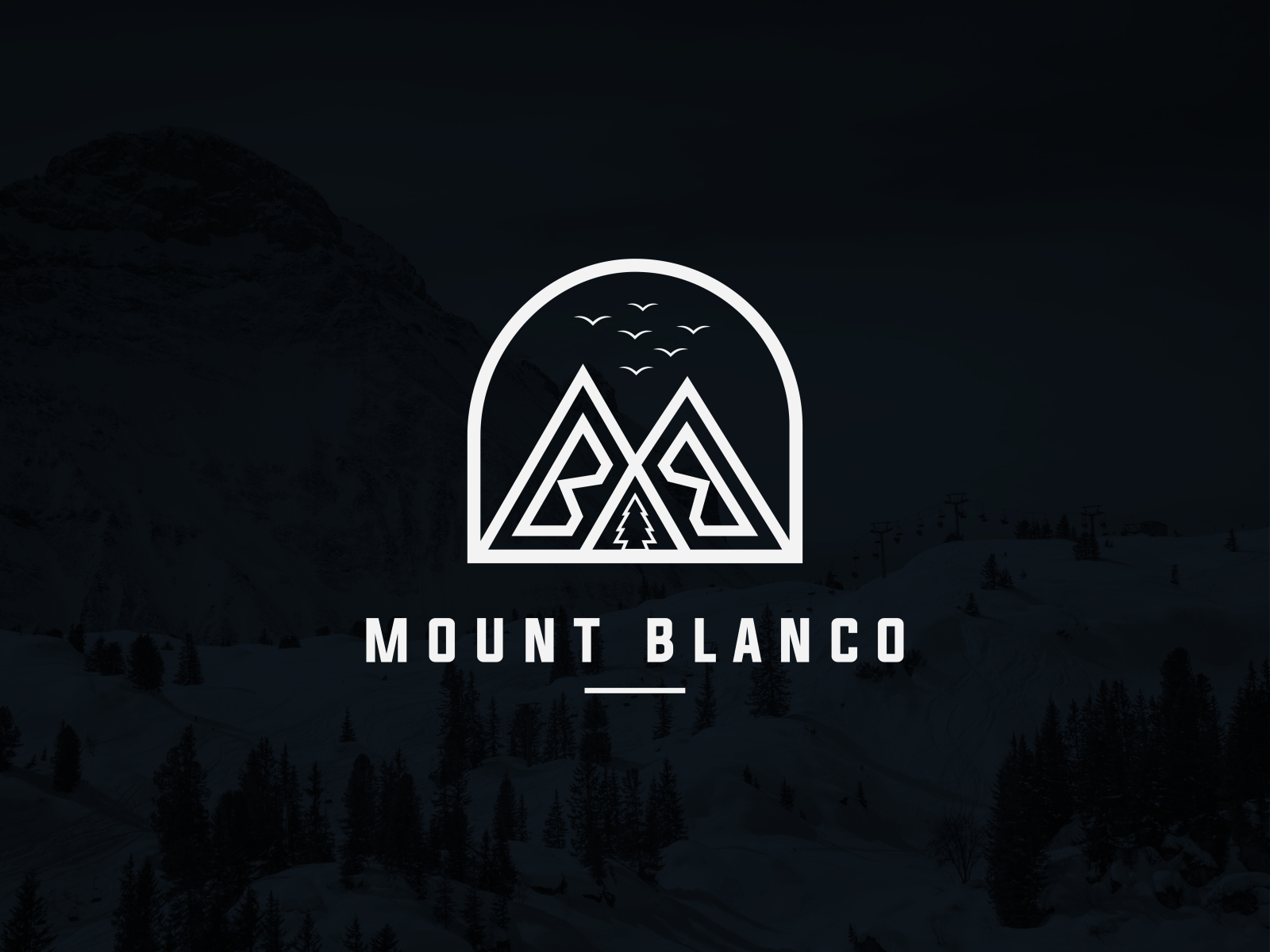 Mount Blanco Logo Design by Arup Baidya on Dribbble