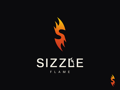 Sizzle Logo Design 2d 3d business logo design creative logo dribbble dribbble best shot flame logo food illustration logo design branding logo design concept logo designer logotype modern logo professional logo ui