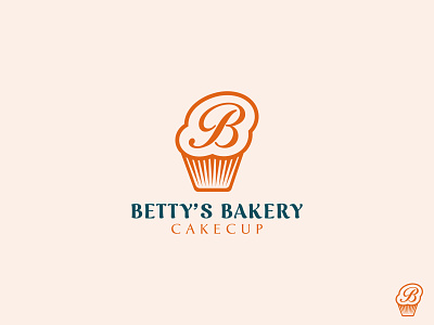 Betty's Bakery Logo Design 3d animation branding business logo design design dribbble dribbble best shot graphic design illustration logo logo design branding minimalist logo modern logo motion graphics professional logo