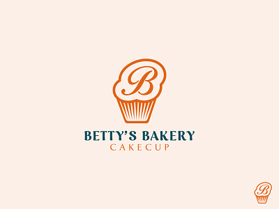 Betty's Bakery  Logo Design