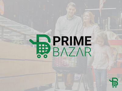 Prime Bazar Logo Design