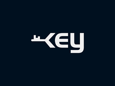 Key Logo Design ( Lettermark Logo) flat logo key key icon key logo key logo design letter mark modern key logo the key logo wordmark