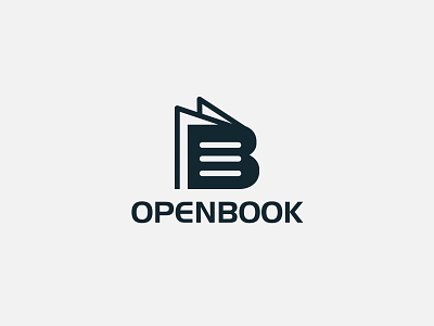 Open Book Logo Design