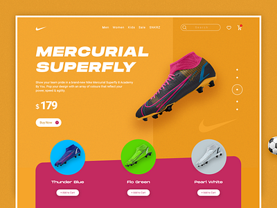 Nike Landing Page