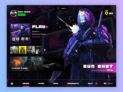 Xbox UI Concept