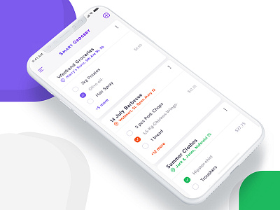 Smart Grocery app