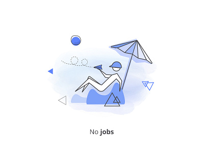 No Jobs Illustration