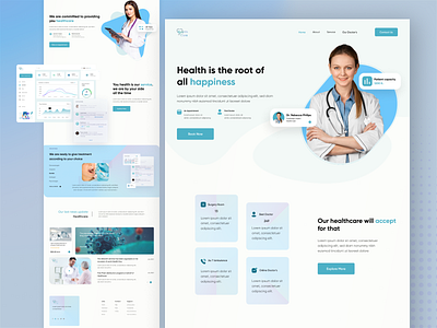 Healthcare Landing page