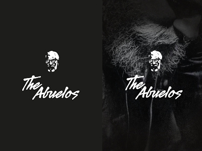 "The Abuelos" - Logo concept beard brand branding brush concept logo old the abuelos typography vintage