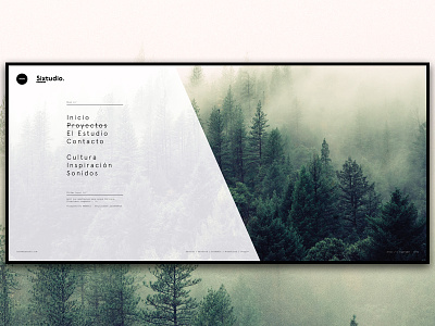 Sixtudio - Web redesign apercu clean minimal pitch responsive sixtudio typography web