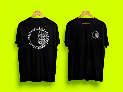 Release Your Inner Beast - Sixtudio beast black clean design flash future label line minimal t shirt tag tattoo