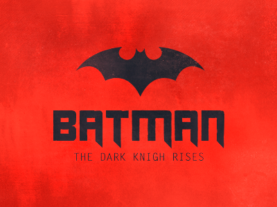 Batman, The Dark Knight Rises - 11 days for the premiere bat batman dark days display film poster texture the dark knight rises tittle type typography vintage