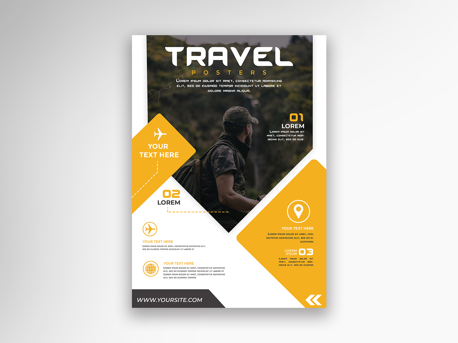 Travel Poster Design - (Concept) by Zain Qureshi on Dribbble