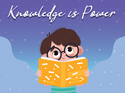 Thinkific - Knowledge is Power branding graphic design