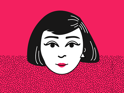 Hi avatar face illustration portrait