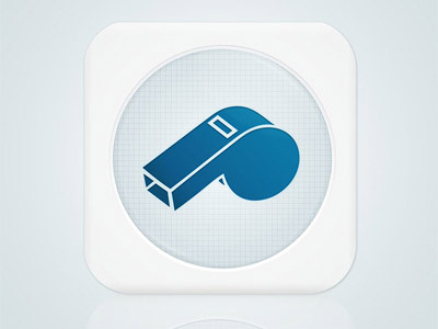 Whistle App Icon app icon ios whistle