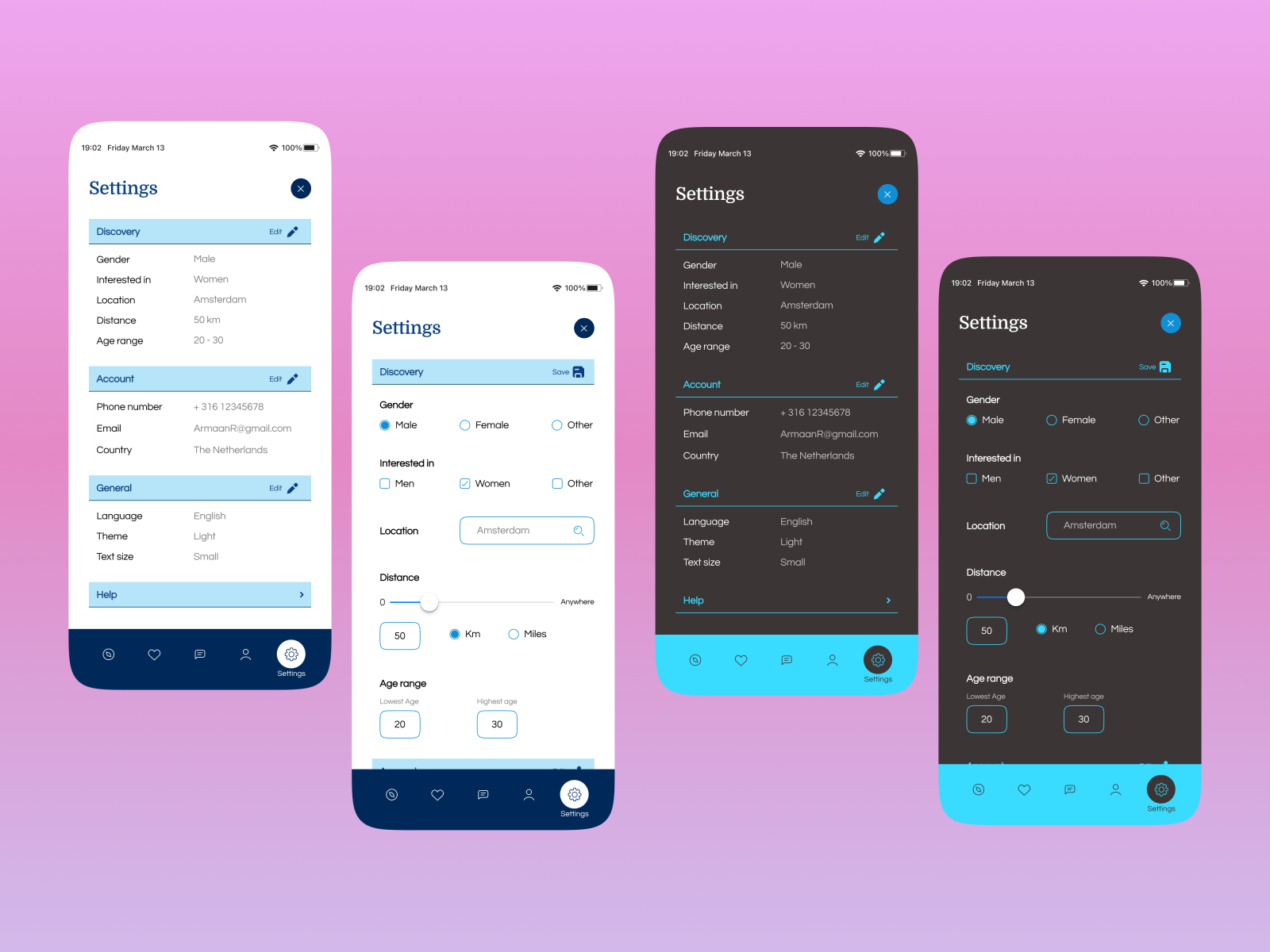 chatu-settings-page-by-linda-on-dribbble