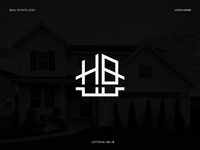 HWB Real Estate Logo Design Concept