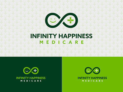 MediCare Logo a b c d e f g h i j k l m n brand identity happiness healthy icon infinity logo mark medical medicare minimalist minimalist logo monogram organic symbol vector