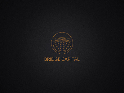 Bridge Capital Logo brand identity bridge corporate flat logo illustration letter logo line line art logo mark luxry minimal minimalist logo modern monogram simple solution