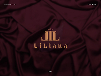 LILIANA - Clothing Logo aparel brand identity clothing logo fashion flat logo initial logo maker logo mark luxury minimalist logo monogram professional streetwear unused urban