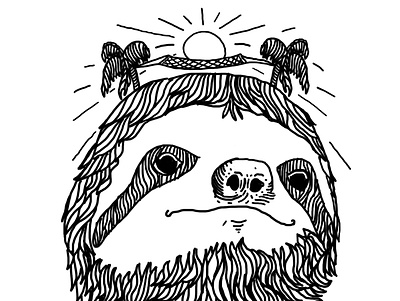Oso Perezoso illustration sloth