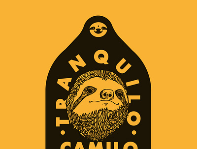Tranquilo Camilo 2021 illustraion lemonade limonada sloth sloths tag