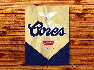 Poster Day 15: Bores bores coors design poster