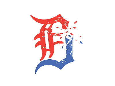 DF MLB Logo design flip illustration logo tee tshirt