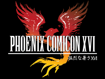 Limited Special Edition Phoenix Comicon 2016 T-shirt comicon design final fantasy illustration phoenix phx phxcc t shirt