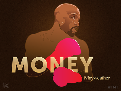 Floyd or McGregor? advertising boxing editorial graphic design illustration mayweather mcgregor poster promo tmt type ufc