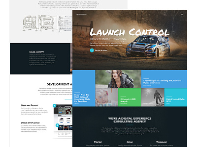 Redesign Concept agency case study concept design homepage siteworx swx ui ux