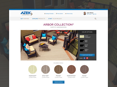 Azek Concept - Arbor Collection