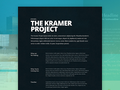 The Kramer Project
