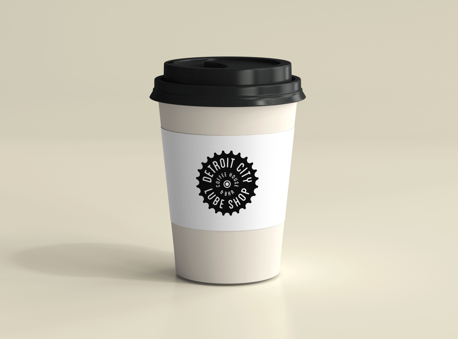 Detroit City Lube Shop coffee cup by Dexter Stevens on Dribbble