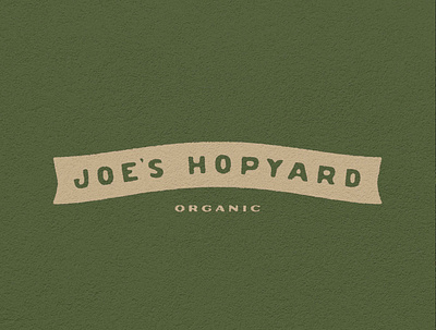 Joe's Hopyard Logo art beer brand design branding design flat hops illustration logo logo design logo inspiration logos michigan minimal packaging