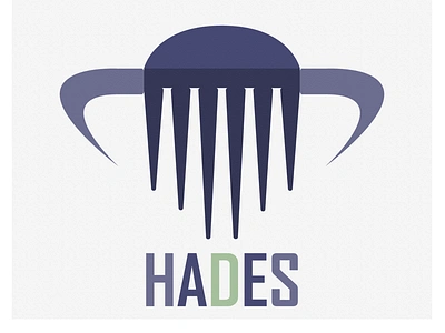 [Brand Logo] Esports Team HADES branding design flat icon illustration logo minimal ui ux vector