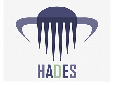 [Brand Logo] Esports Team HADES branding design flat icon illustration logo minimal ui ux vector